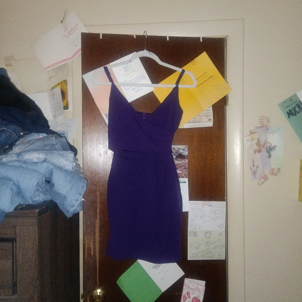 LULUS feeling flattered purple bodycon dress